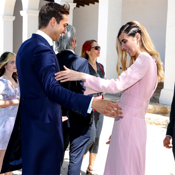 Berta y Lorenzo Díaz, hijos de Concha García Campoy