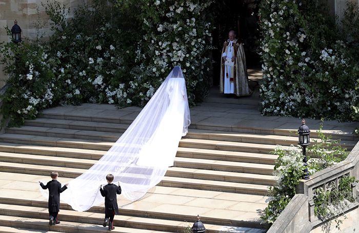 meghan vestido novia