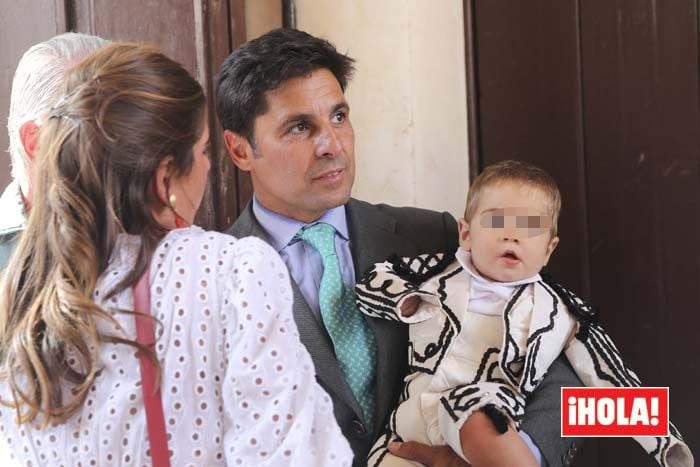 Curro, el hijo de Francisco Rivera y Lourdes Montes, el torero más adorable en su estreno en la Goyesca