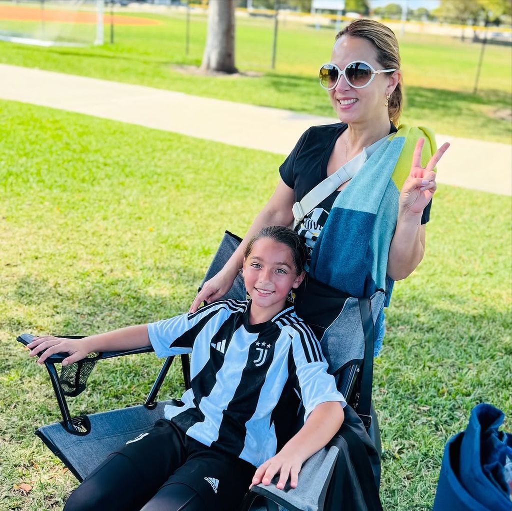 Adamari López y su hija, Alaïa