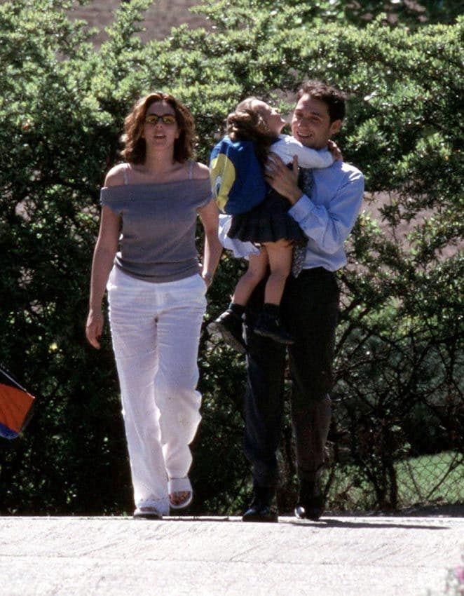 Rocío Carrasco y Antonio David Flores con su hija Rocío