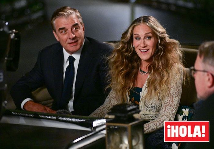 Chris Noth y Sarah Jessica Parker 