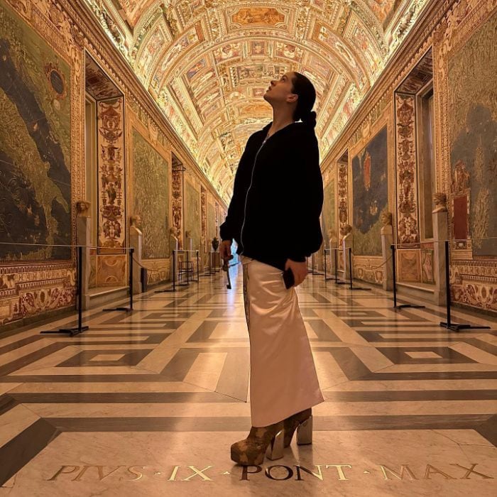 Rosalía en el Vaticano