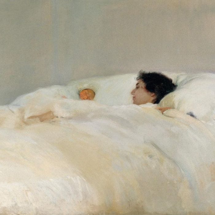 Clotilde retratada por Sorolla (Museo Sorolla)