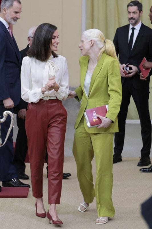 Reina Letizia con Susana Rodríguez