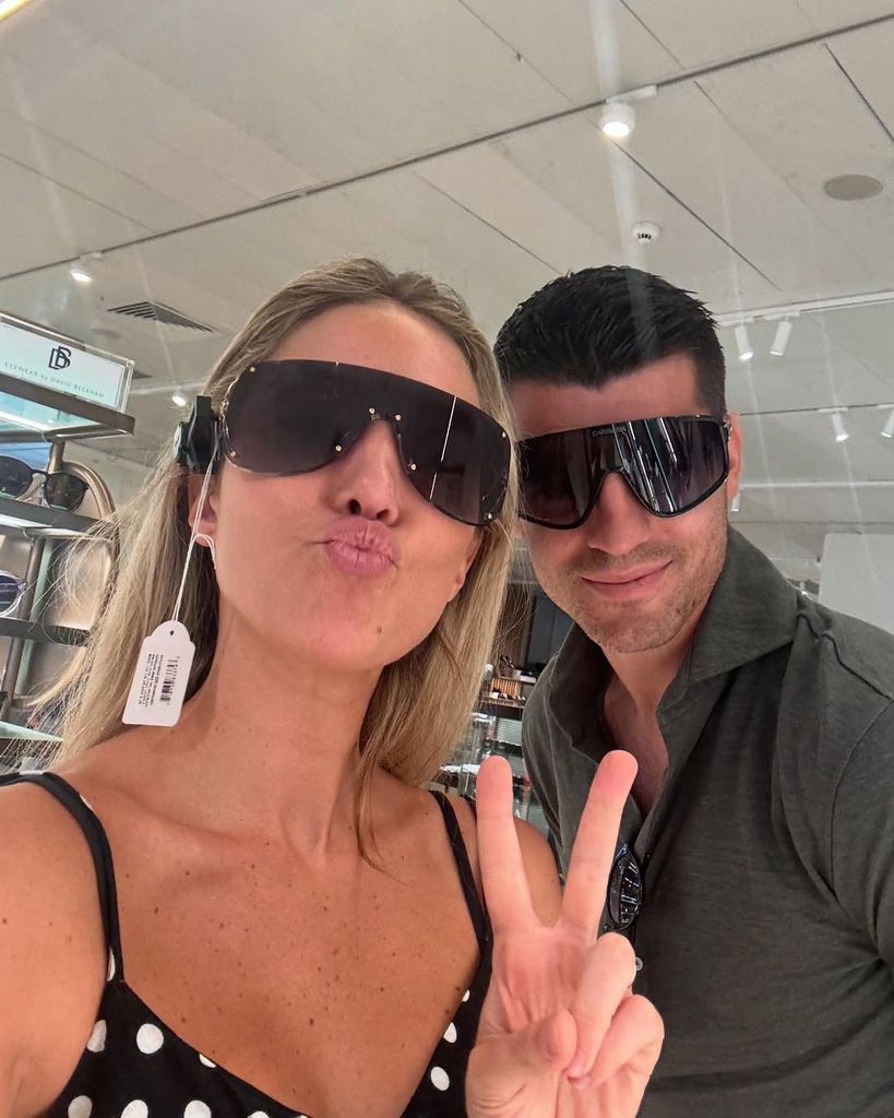 Álvaro Morata felicita a Alice Campello por su 30 cumpleaños