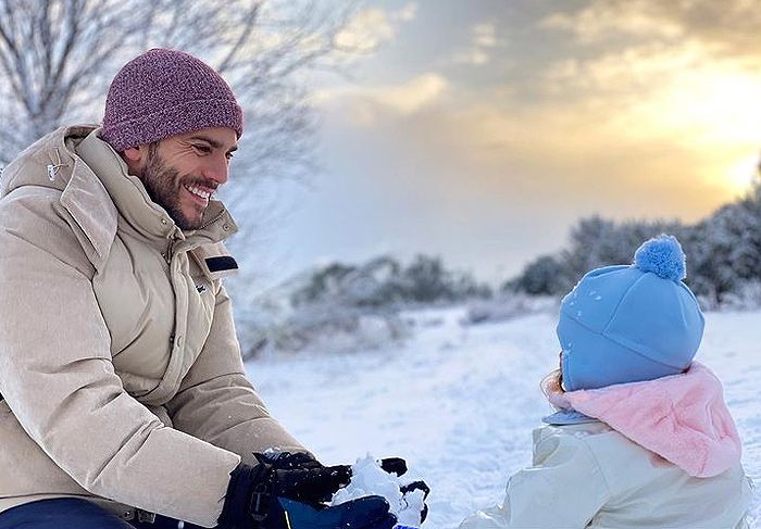 Marc Clotet y su hija Lía