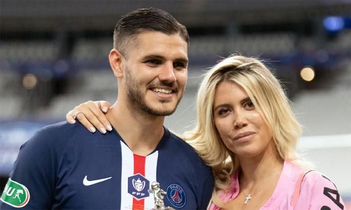 Mauro Icardi y Wanda Nara