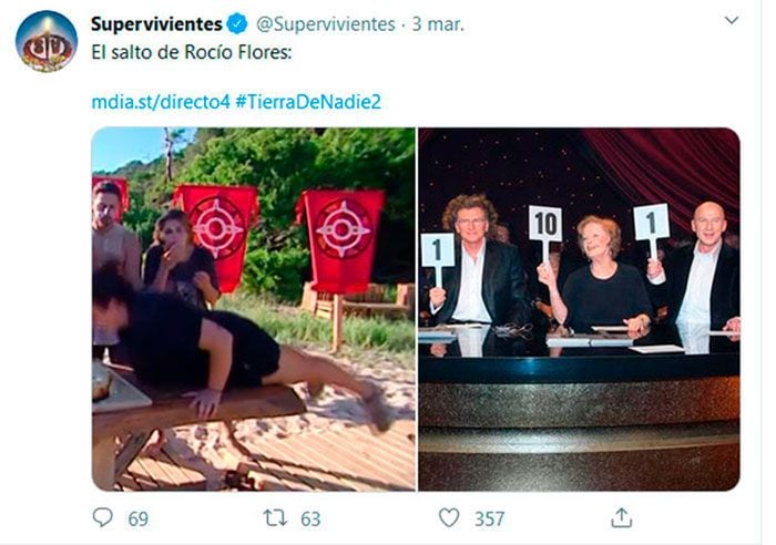 Los 'memes' inundaron las redes tras el 'salto al flan' de Rocío Flores