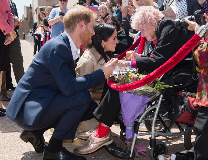 El príncipe Harry y Meghan Markle en Australia