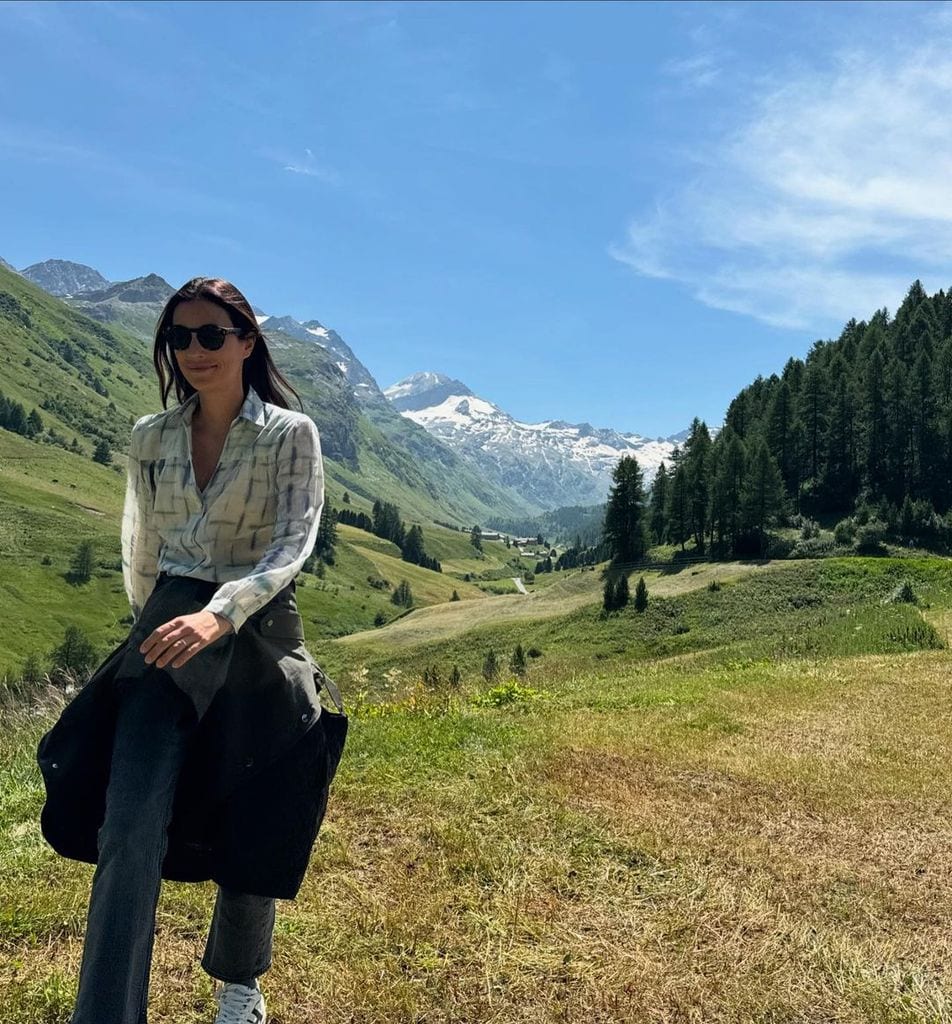 Sassa de Osma de viaje el viaje familiar a los Alpes