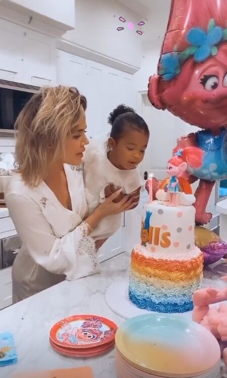 khloe kardashian daughter true celebrates 2nd birthday