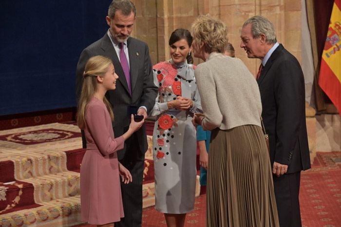 La princesa Leonor acude a sus primeras audiencias