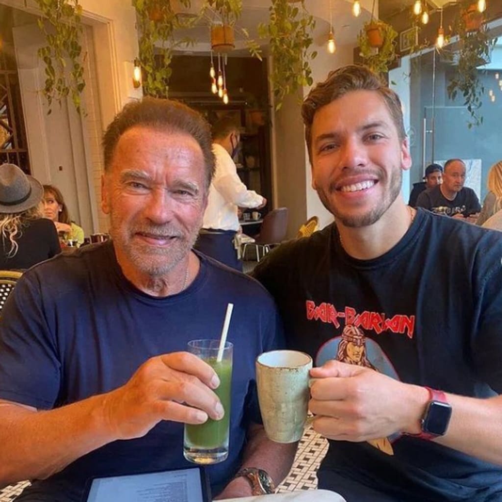 arnold schwarzenegger joseph baena instagram