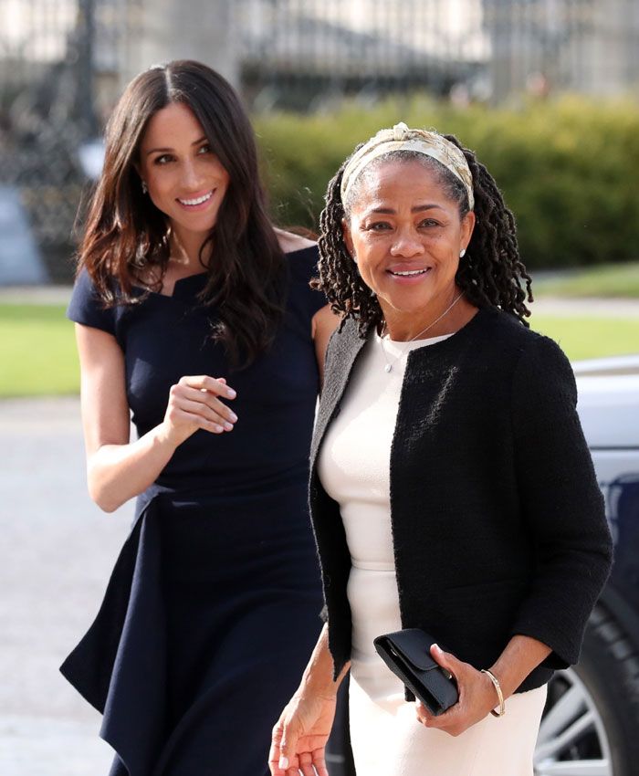 Últimas imágenes de Meghan Markle, junto a su madre, antes de vestirse de novia