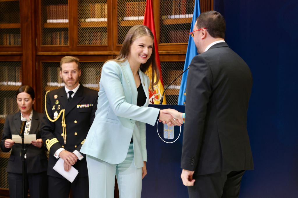 La Princesa Leonor recibe la Medalla de Asturias