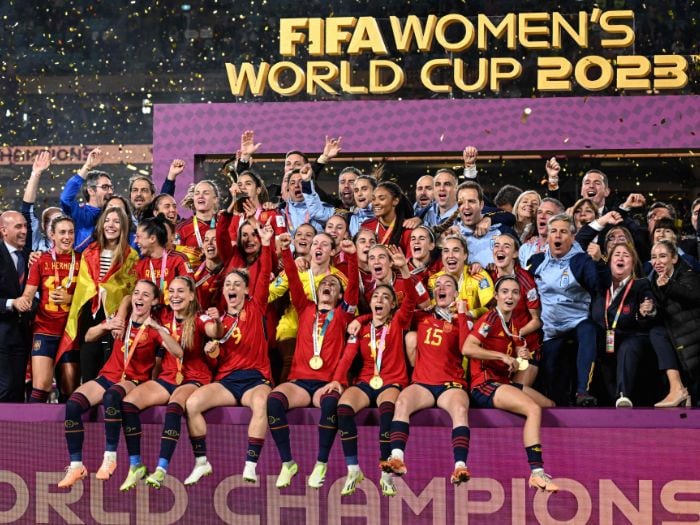 Selección España de Fútbol celebra el Mundial