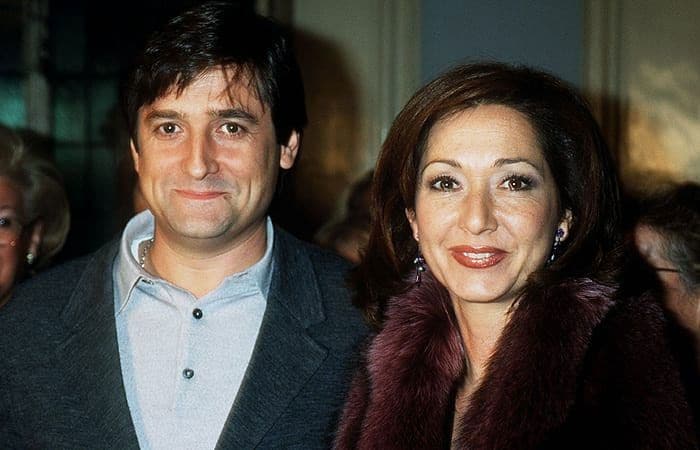 Ana Rosa Quintana y Antonio Hidalgo hace 20 años