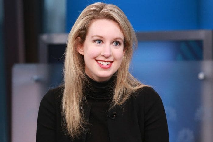 Elisabeth Holmes, fundadora de Theranos 