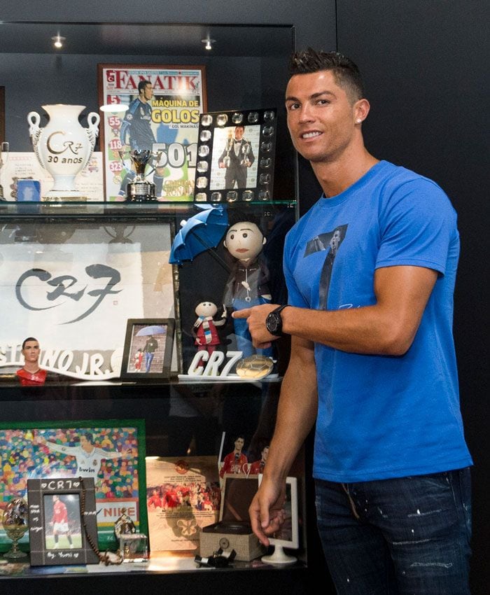 Cristiano Ronaldo en su Museo