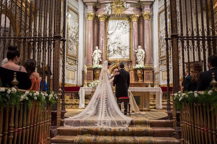 Así ha sido la boda de Marcos de Quinto y la soprano Angélica de la Riva