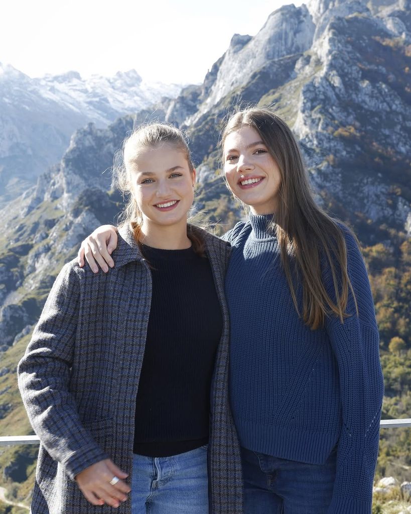 Princesa Leonor e infanta Sofía