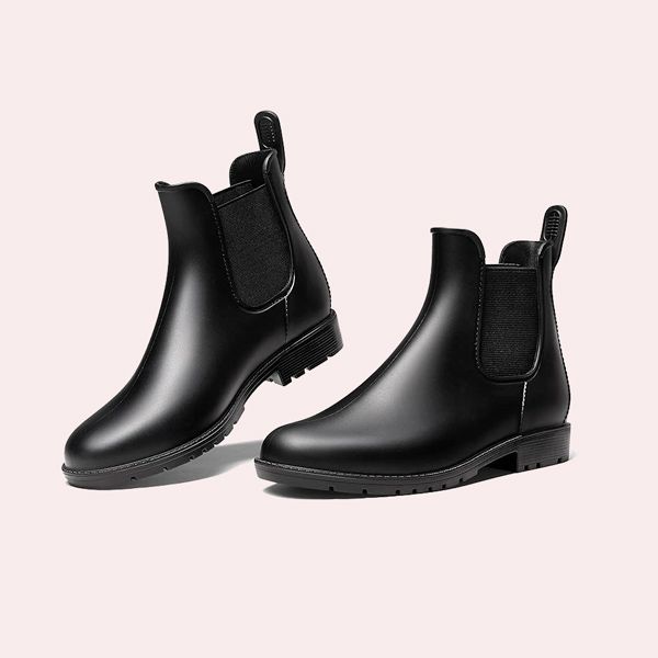 DREAM PAIRS Botas de Agua Mujer Chelsea