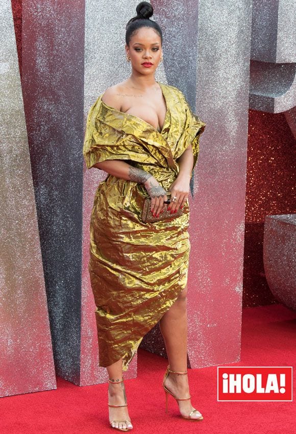 Rihanna en la premiere de Londres de 'Ocean's 8