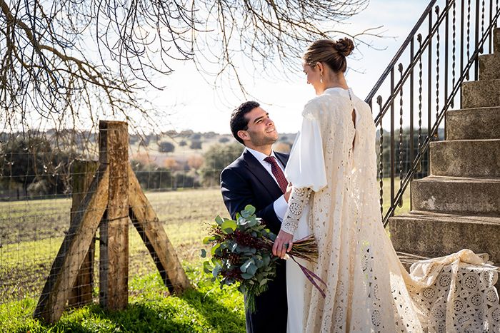 Una boda en Navidad en Madrid