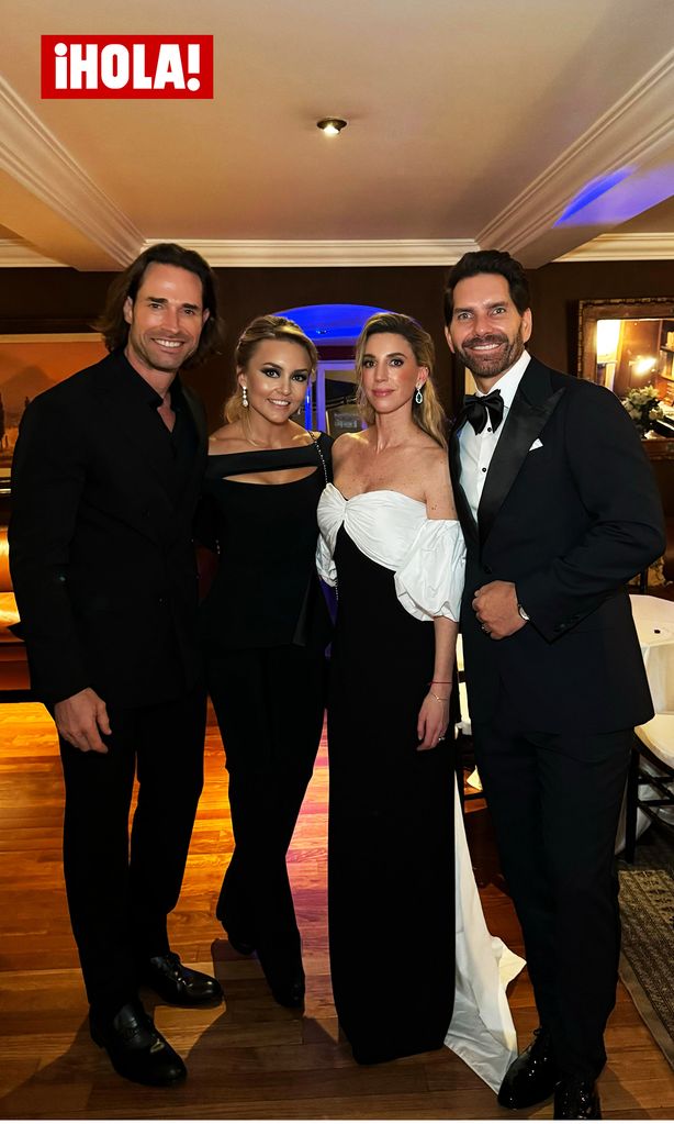 Entre los invitados estuvieron Sebastián Rulli y Angelique Boyer