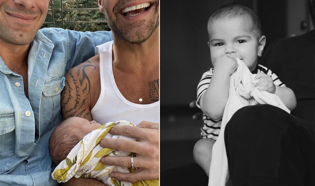 Ricky Martin, Jwan Yosef y su hijo Renn