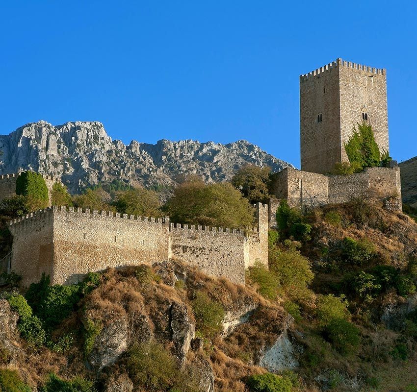 Castillo de Yedra en Cazorla, Jaén