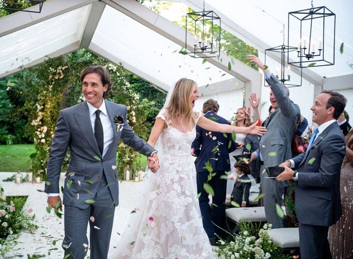 Gwyneth Paltrow comparte las primeras imágenes de su romántica boda con Brad Falchuk