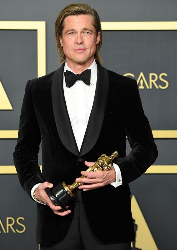 Brad Pitt en los Premios Oscar 2019