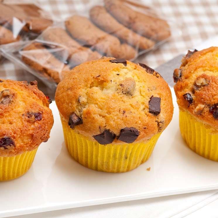 muffins pasas choco adobe