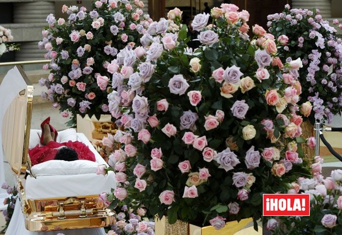 La capilla ardiente de Aretha Franklin