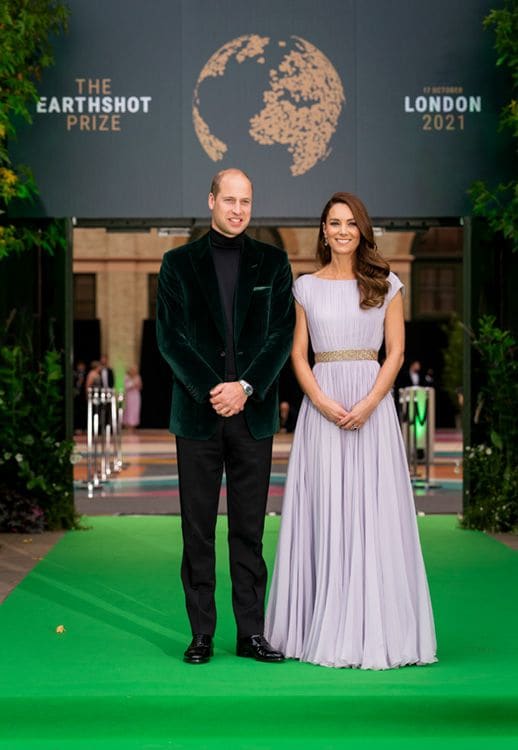 Guillermo y Kate en los Premios Earthshot