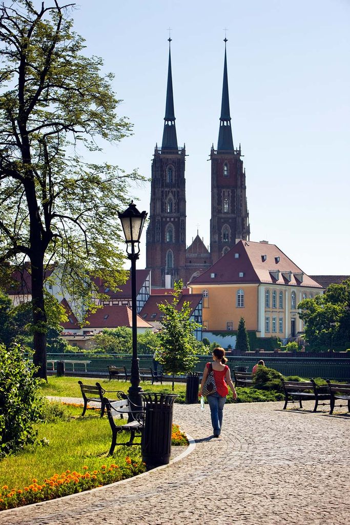 Wroclaw, paseo frente a San Juan Bautista