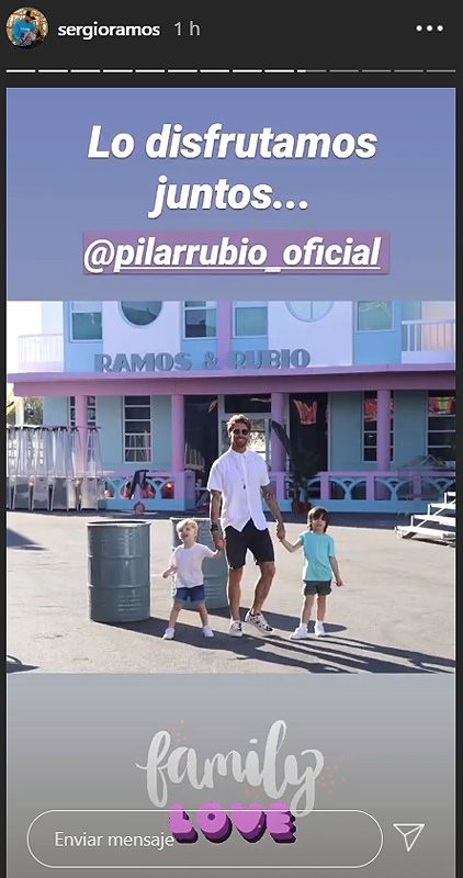 Pilar Rubio y Sergio Ramos