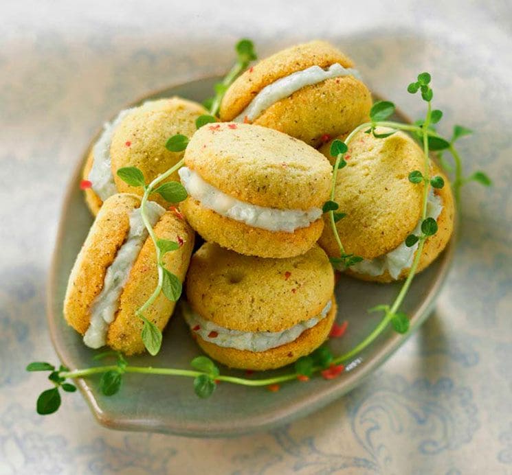 Galletitas de queso al tomillo