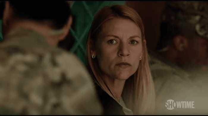 Claire Danes en su papel de Carrie en 'Homeland'