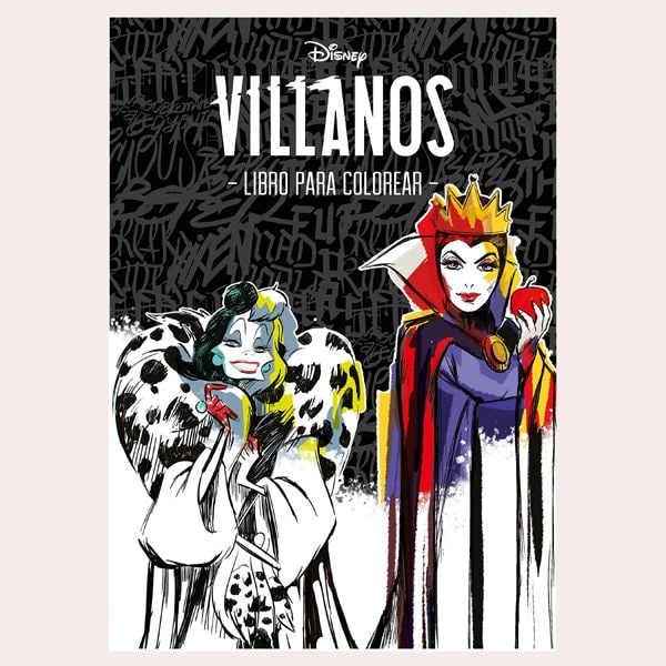 libro colorear villanos