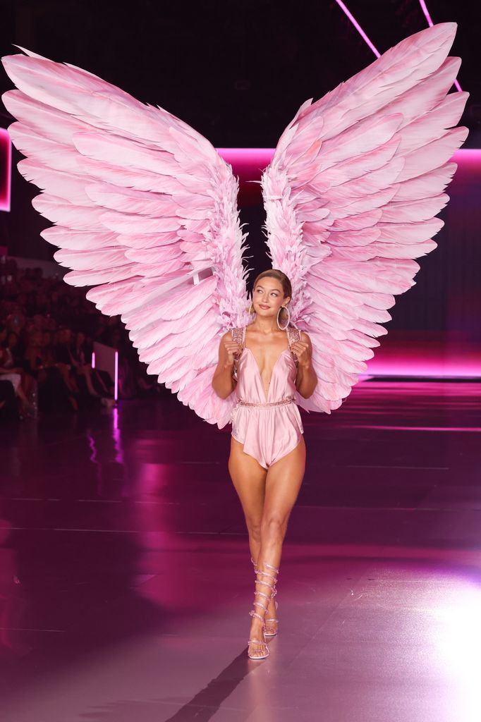 Gigi Hadid en Victoria's Secret Fashion Show 2024