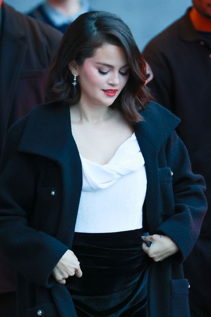 Selena Gomez sin su anillo de compromiso