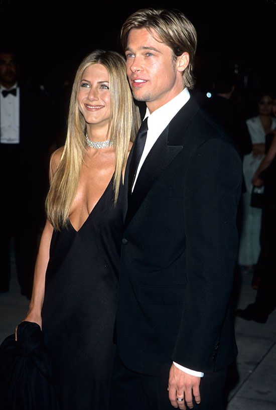 Jennifer Aniston y Brad Pitt