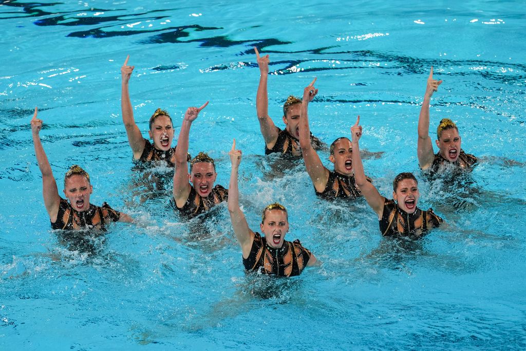 El equipo español de natación artística logra la medalla de bronce en los Juegos Olímpicos de París 2024