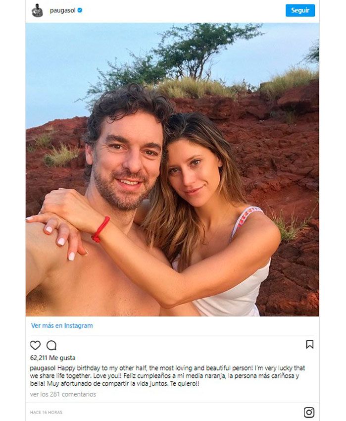 pau gasol instagram