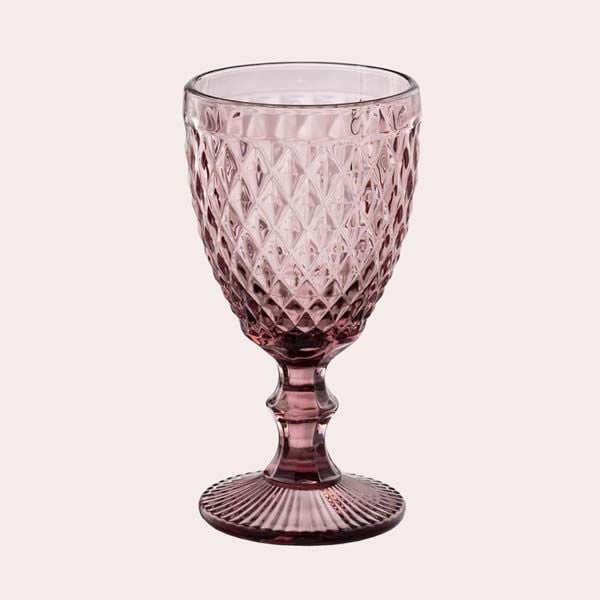 vaso rosa cristal banak