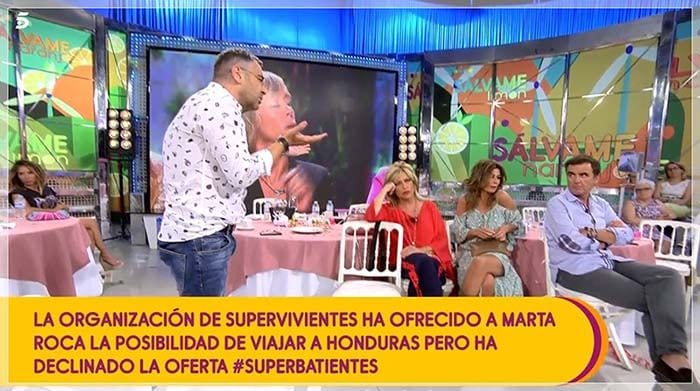 Jorge Javier Vázquez aseguró que no sentía respeto por Gema tras su opinión sobre 'Supervivientes'