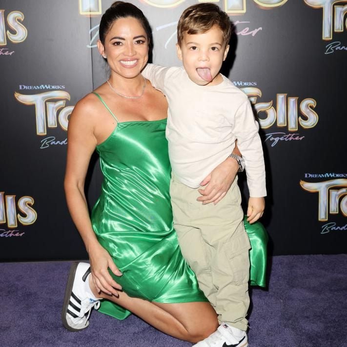 Pamela Silva y su hijo, Ford Liam